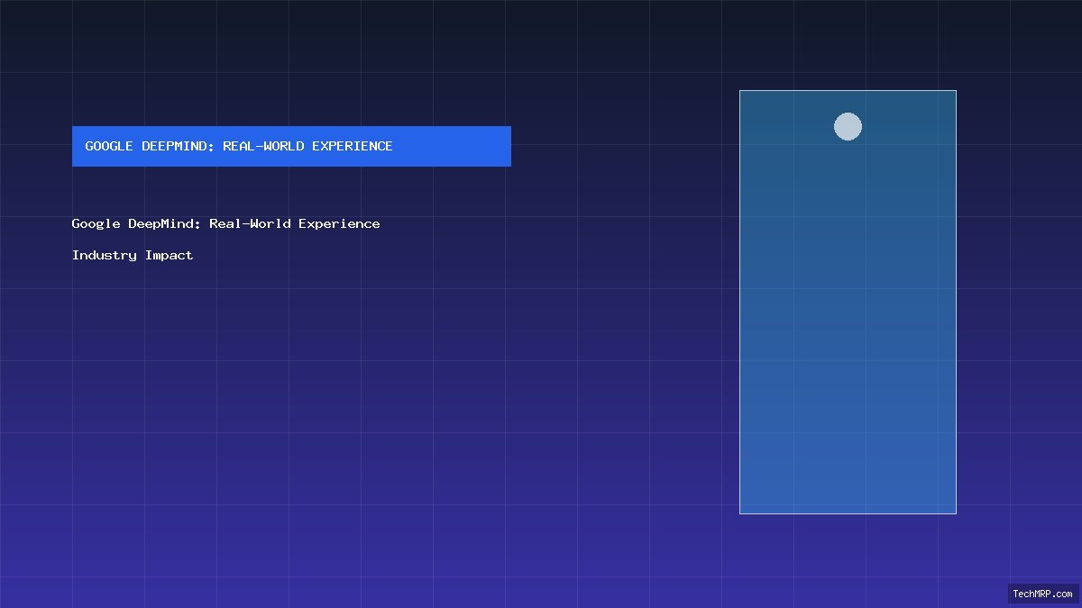 Google DeepMind: Real-World Experience & Industry Impact